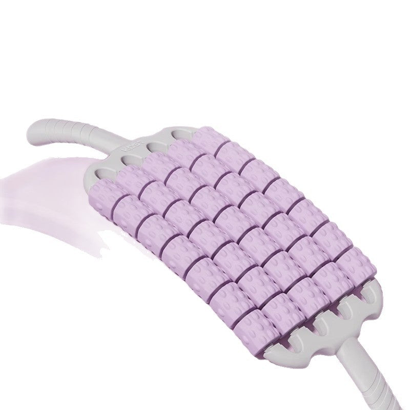 Premium Bendable Four-Row Mace Massage Stick & Sensory Yoga Roller