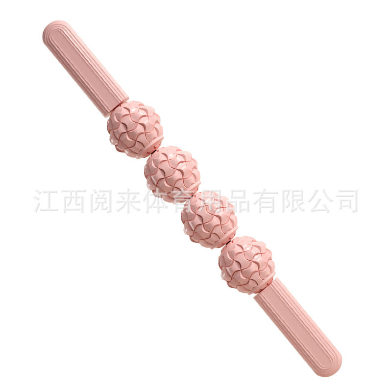 Premium "Wolf-Tooth" Langya Muscle Massage Stick & Deep-Tissue Calf Roller