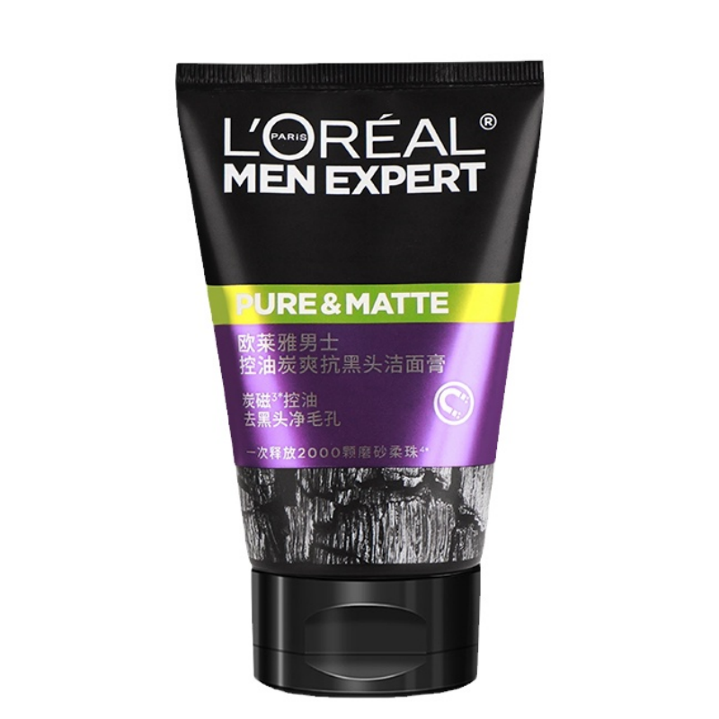 L'Oreal Men's Expert Premium Blackhead Purifying and Pore Refining Cleansing Scrub