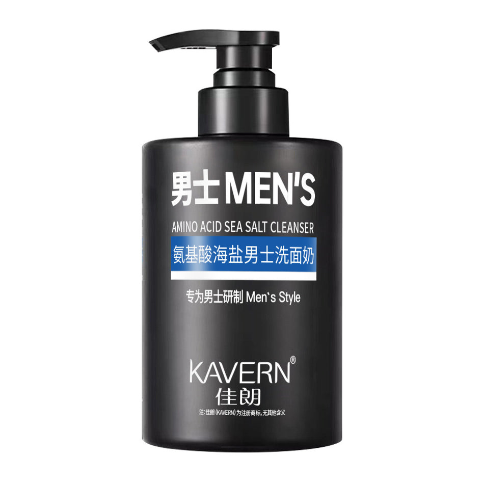 Jialang Men's Amino Acid and Sea Salt Oil Control Cleanser