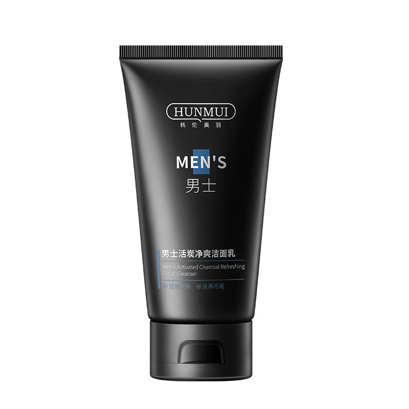Han Lun Meiyu Men's Activated Charcoal Pore Refining Cleanser