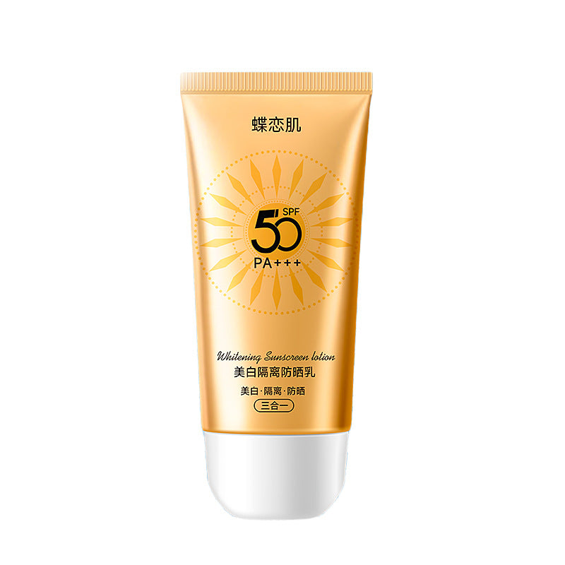 Butterfly Skin SPF50 PA+++ Brightening Sunscreen Lotion 50g Face