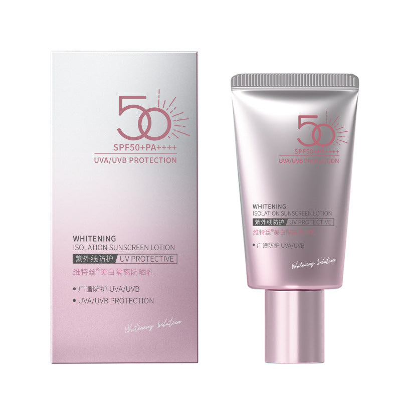 SPF50 Whitening Sunscreen Spray for Face and Body UV Protection