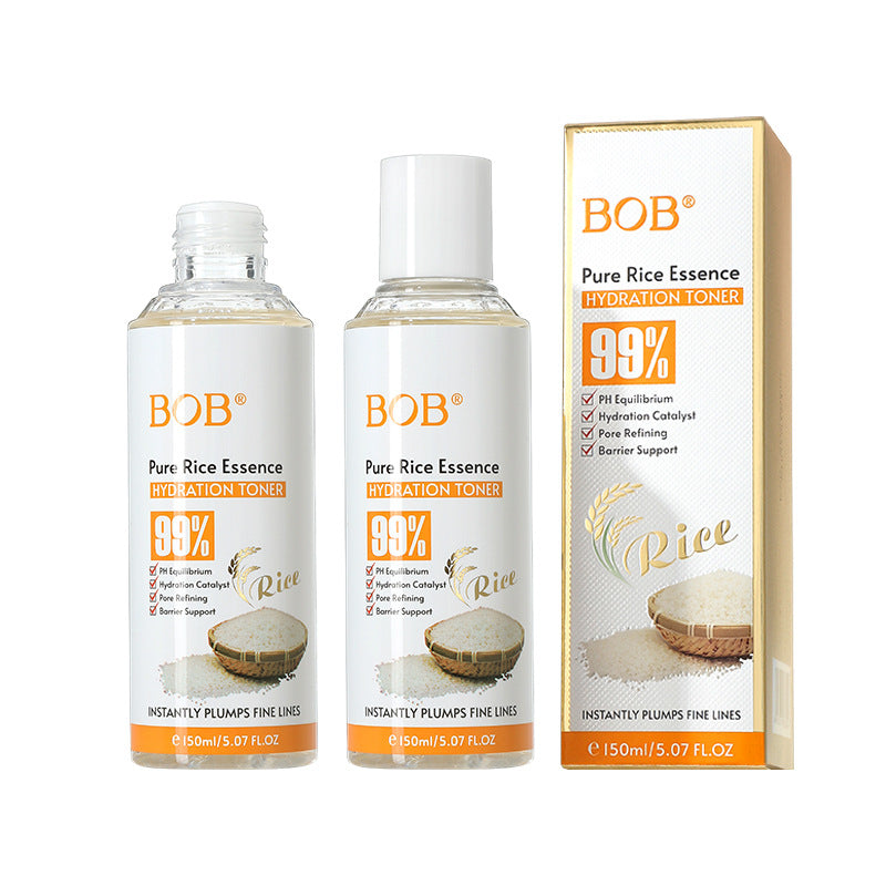 Rice Essence Hydrating Toner for Pore Refining & Skin Brightening