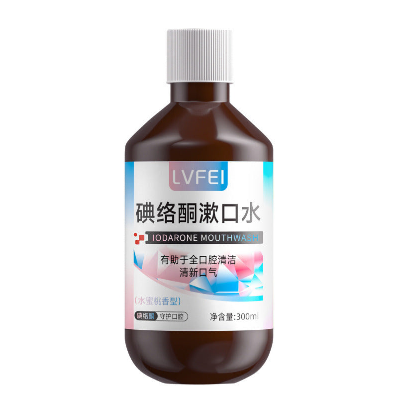 Iodine Herbal Mouthwash Antibacterial Breath Fresh Care Formula
