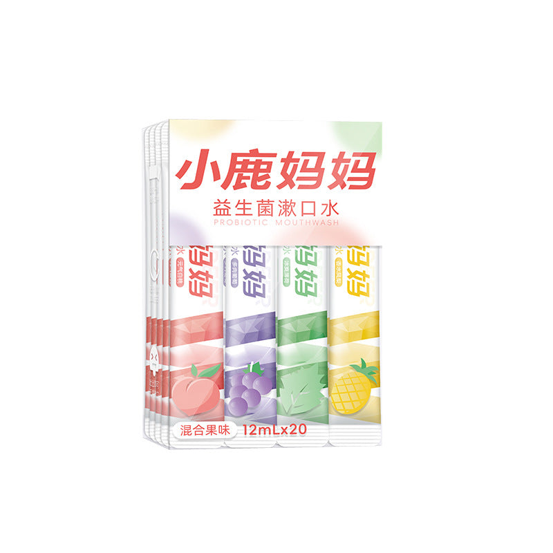 Probiotic Mouthwash Strips Mixed Flavor Portable Fresh Breath Care