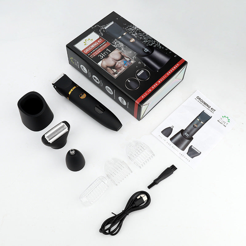 Unisex Electric Body Hair Trimmer Underarm Grooming Shaver