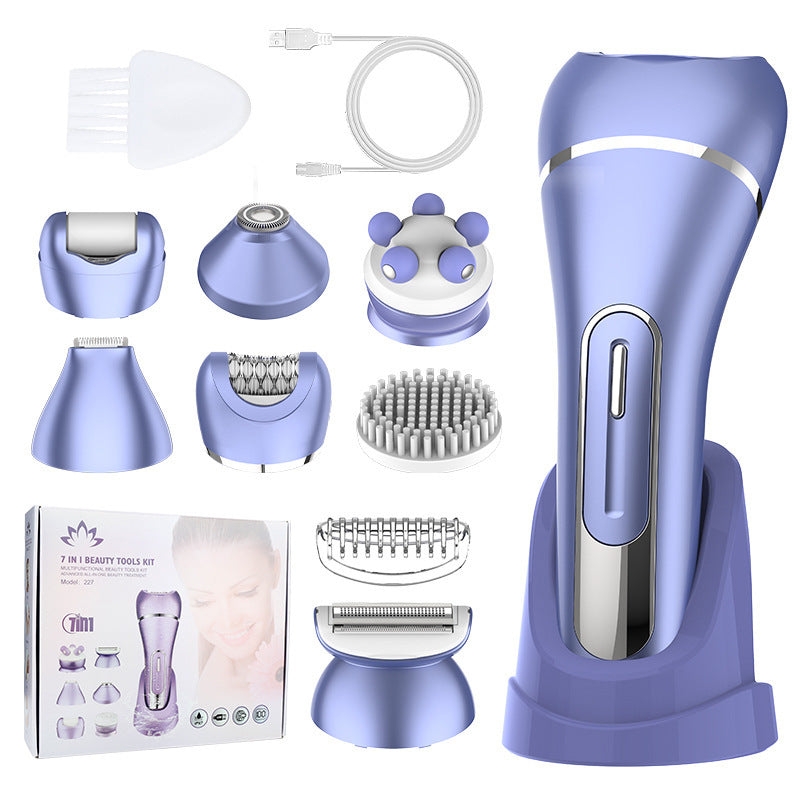 Women Seven-in-One Body Hair Trimmer Grooming Care Set