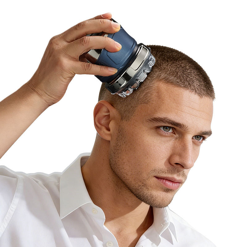 Men USB Rechargeable Electric Hair Clipper Digital Display Trimmer