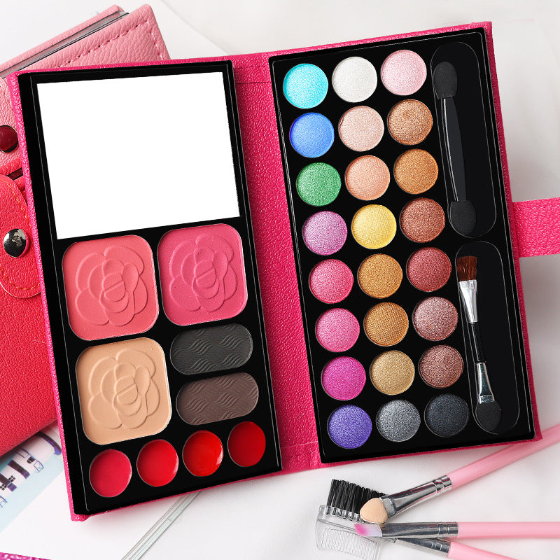 La Mira 33-Color Makeup Palette Set Eyeshadow Blush Kit