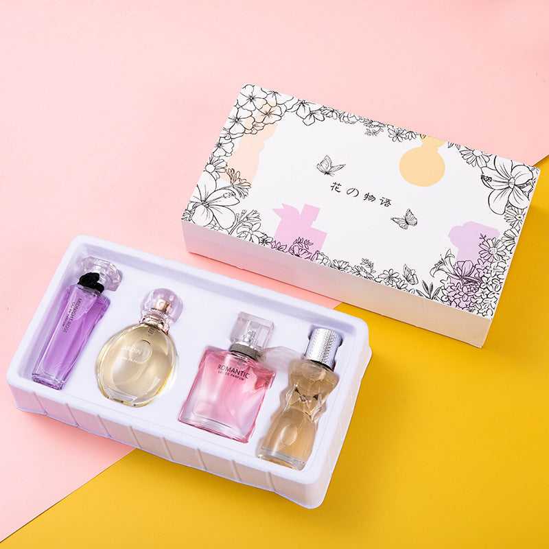 Women's Osmanthus Floral Fruity Eau De Toilette Perfume Set