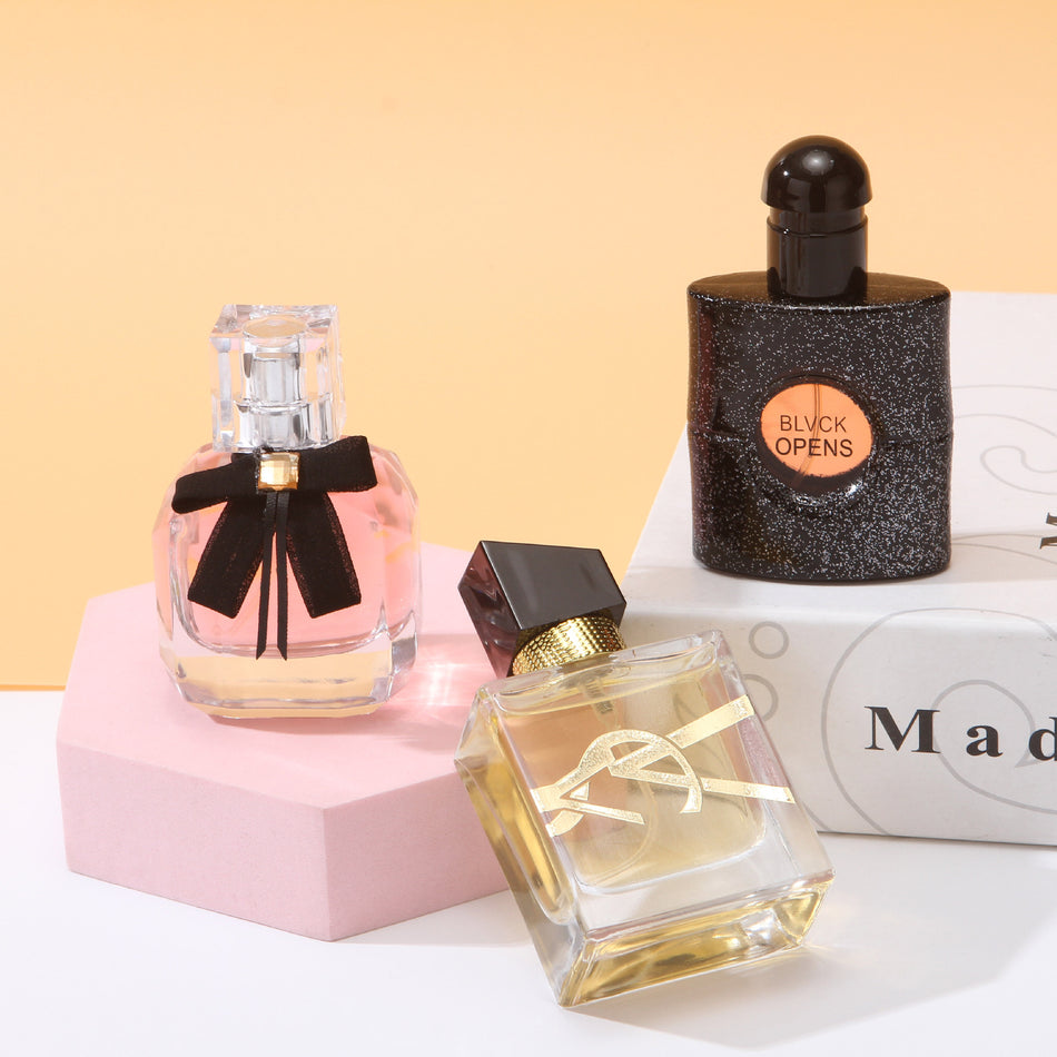 Women's Light Fragrance Perfume Set Three-Piece Gift Box Collection