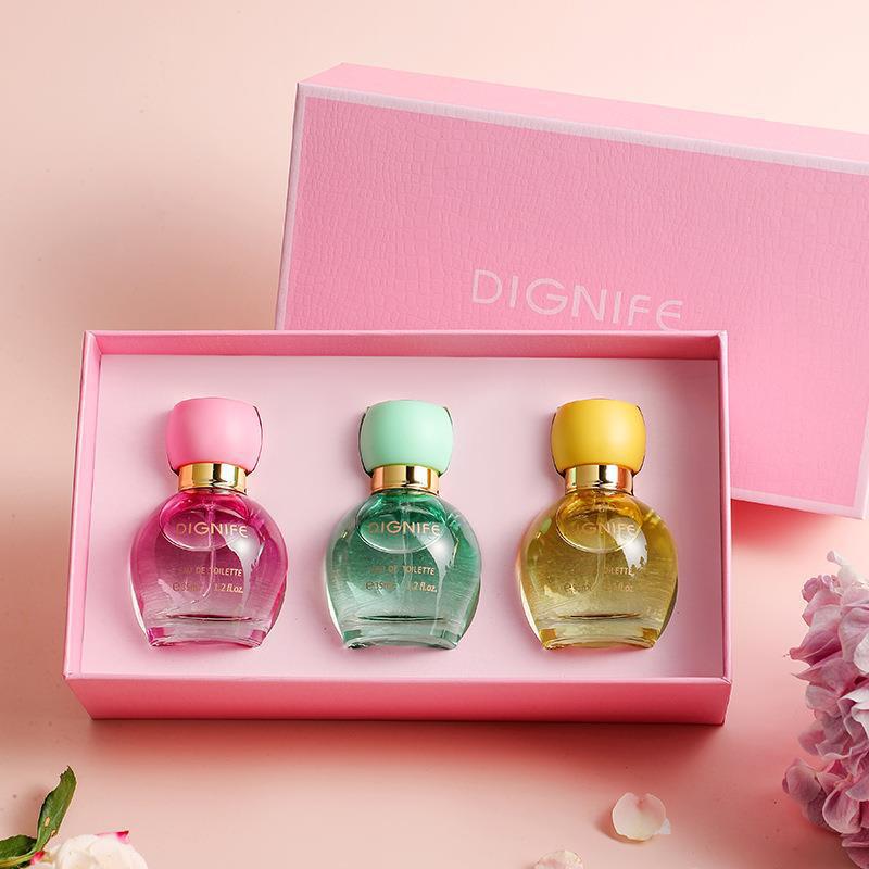 Women's Three-Piece Light Fragrance Perfume Set 35ml Gift Box