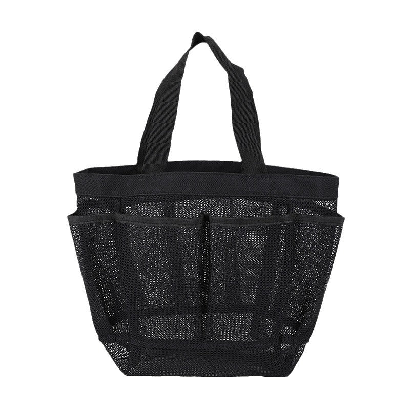 Portable Mesh Beach Bag Large Capacity Travel Toiletry Organizer