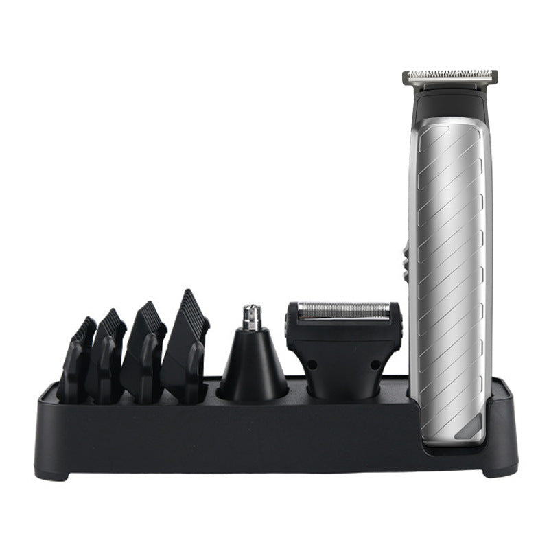 Men's Rechargeable Grooming Kit Hair Clipper and Trimmer Set