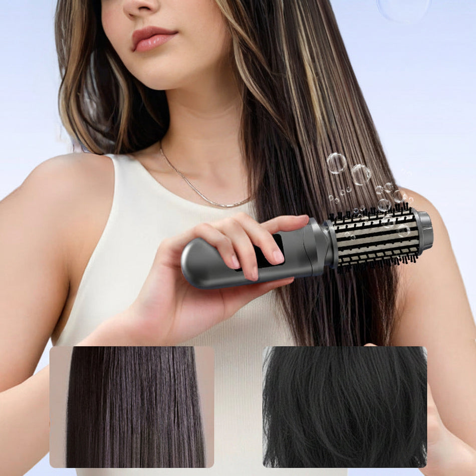 Wireless Negative Ion Hair Straightener and Curling Comb