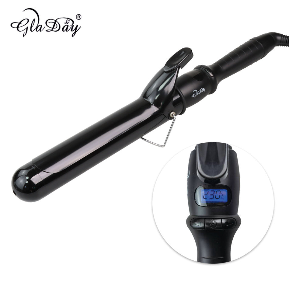 Professional Ceramic Curling Iron 38mm Salon Hair Styling Wand