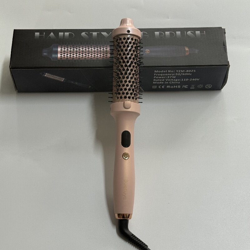 5-in-1 Electric Hot Air Hairbrush Curling and Straightening Comb