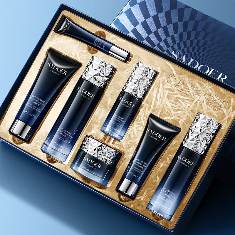 Collagen Anti Wrinkle Skincare Seven Piece Beauty Set