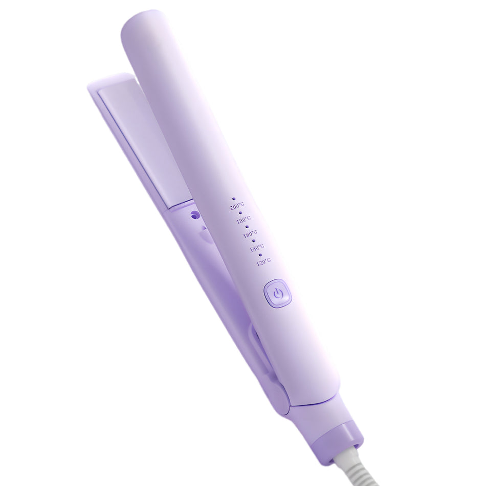 Mini Negative Ion Hair Straightener and Curler Portable Tool