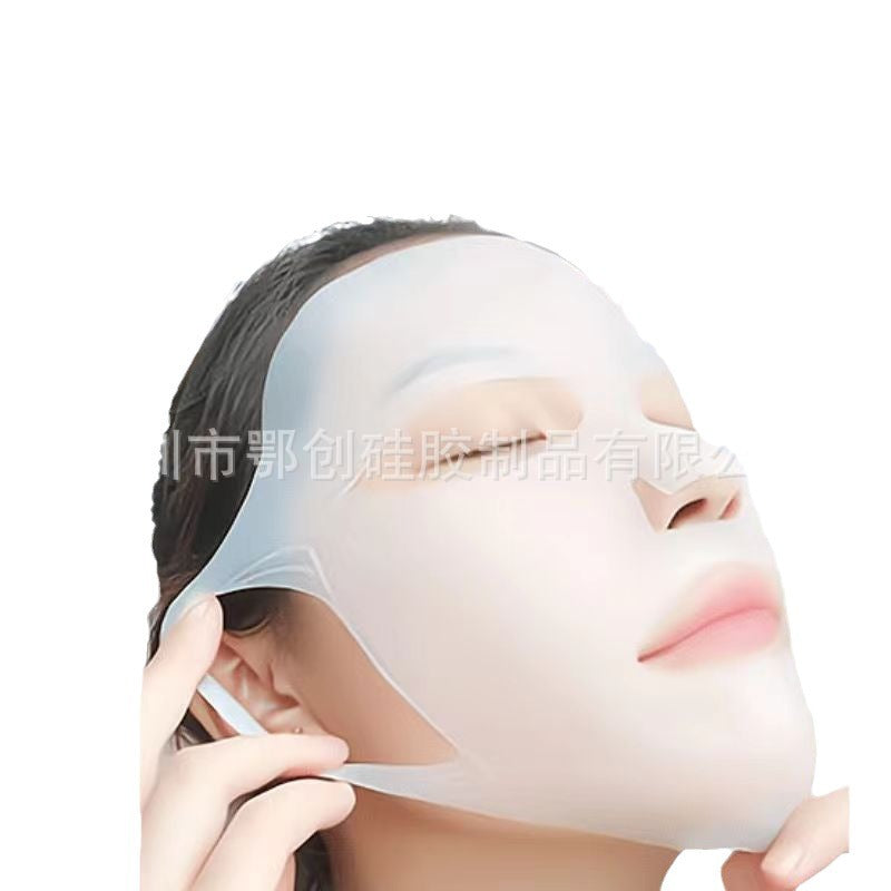 3D Silicone Moisturizing Facial Mask Cover Reusable Spa