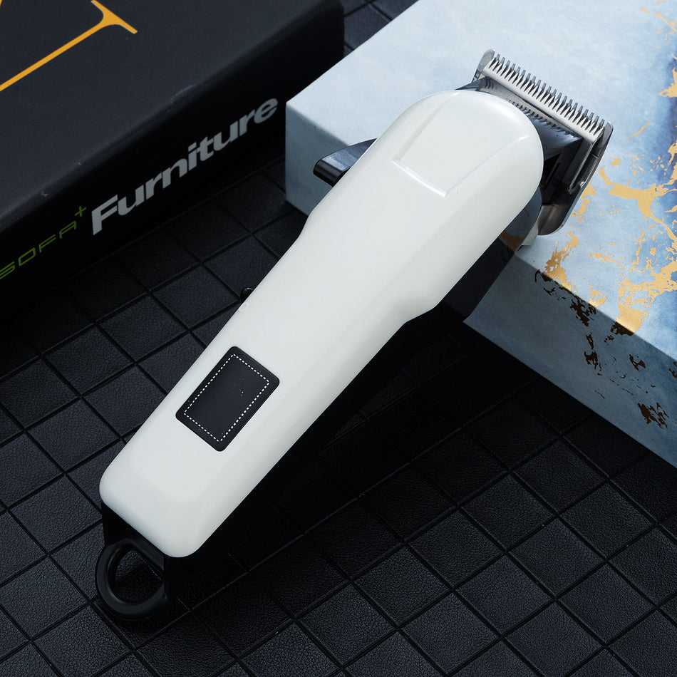 VBT LCD Wireless Hair Clipper Stainless Steel Blade
