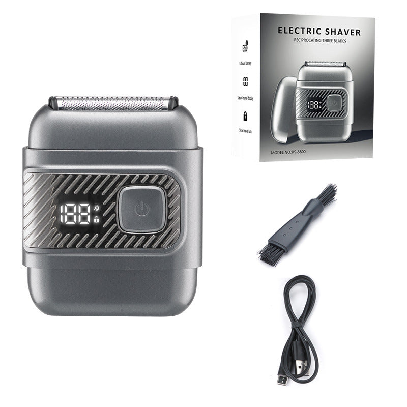 KAIRUI Reciprocating Electric Shaver with LED Display & Wet Dry Use