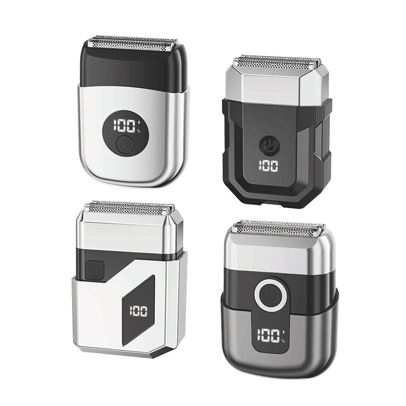 Portable Electric Shaver with LED Display Wet & Dry Use