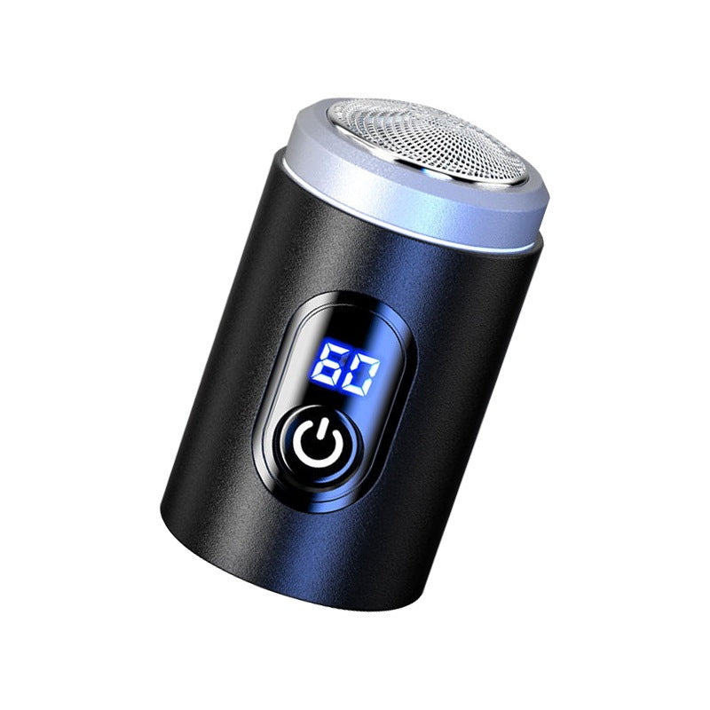 USB Rechargeable Mini Electric Shaver with Digital Display