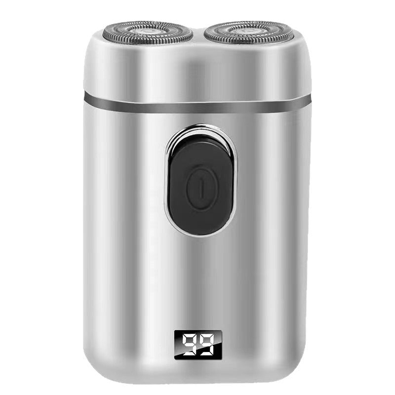 Portable Double Head Electric Shaver Rechargeable Wet & Dry Razor