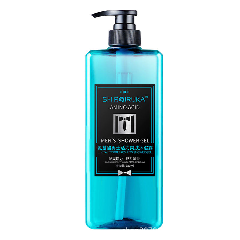 White Dolphin Amino Acid Men's Perfume Shower Gel with Oil Control Care