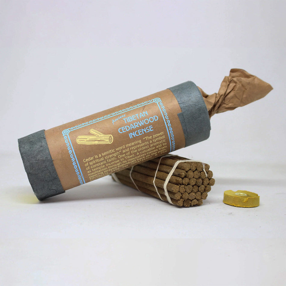 Nepalese Handmade Cedar Herbal Incense Sticks - 25pc
