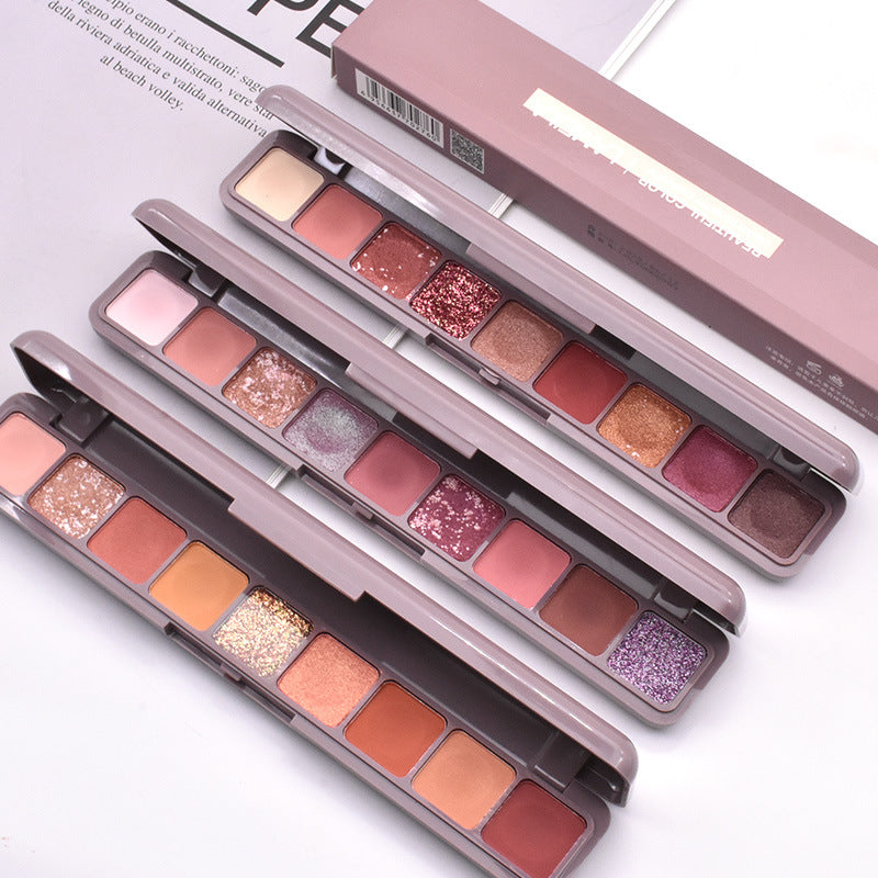 9-Color Eyeshadow Palette for Beginners