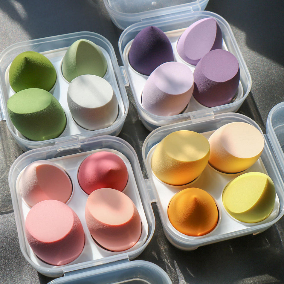 Makeup Egg Duo – Gourd & Drop + Holder Box