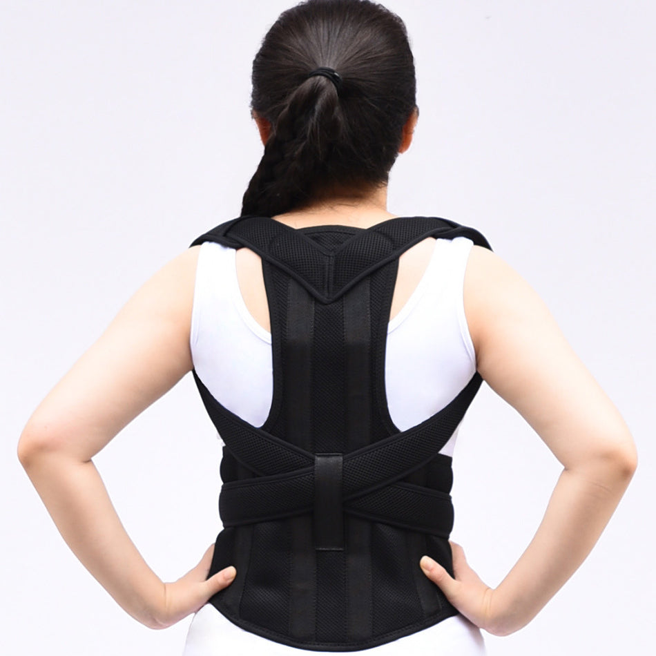 Breathable Hunchback Correction Belt with Steel Support