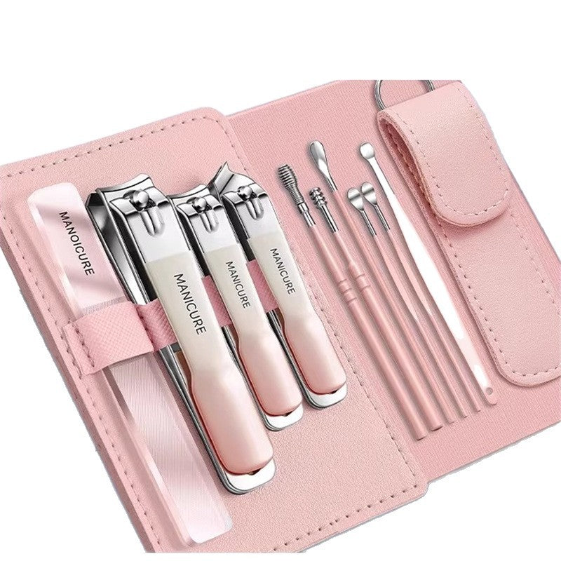 Men’s Nail Clipper Set with Nail Scissors & Ear Scoop