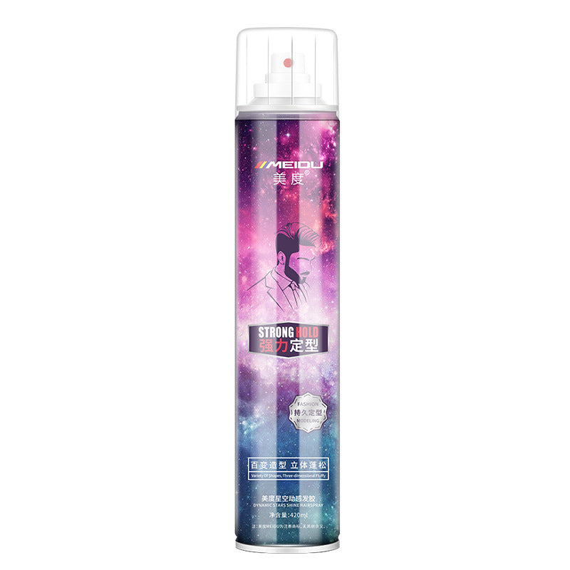 Unisex Hair Styling Spray Gel Mousse Moisturizing