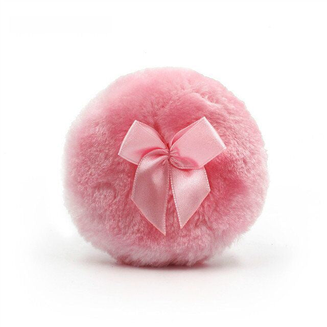 Fluffy Pink Body Puff – Livelong Soft Makeup Sponge