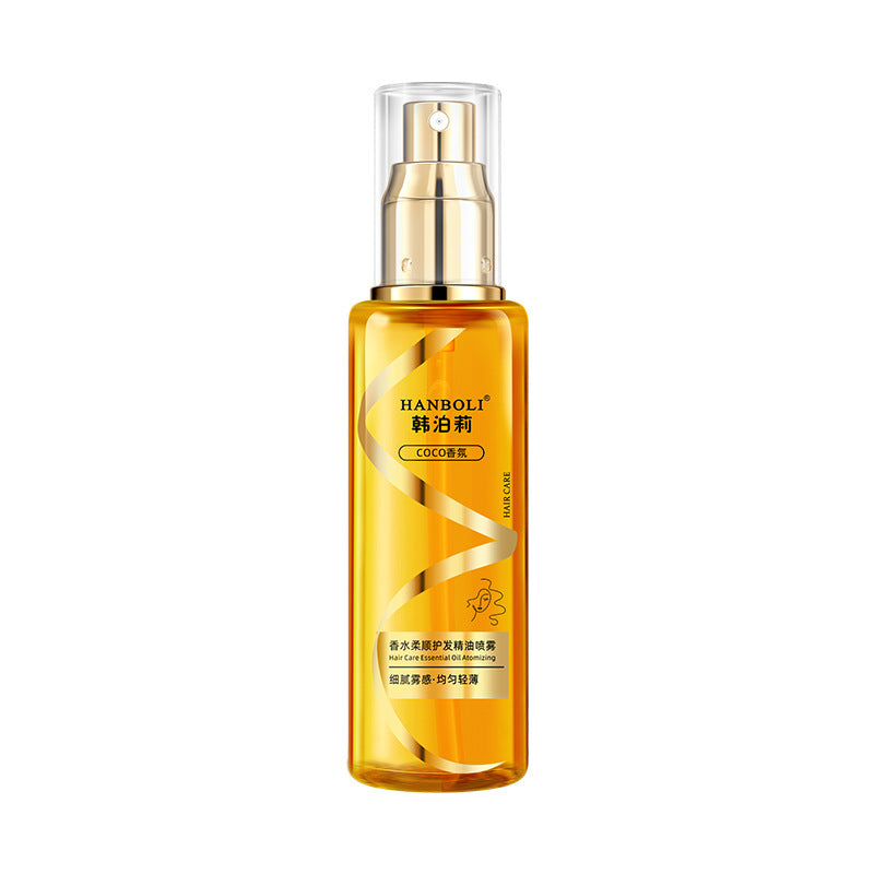 Hanboli Perfume Hair Oil Spray Smooth Anti-Frizz No-Wash