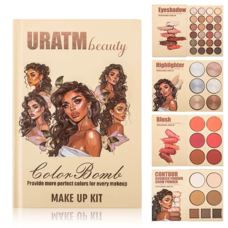 -Color Multi-Layer Eyeshadow Palette