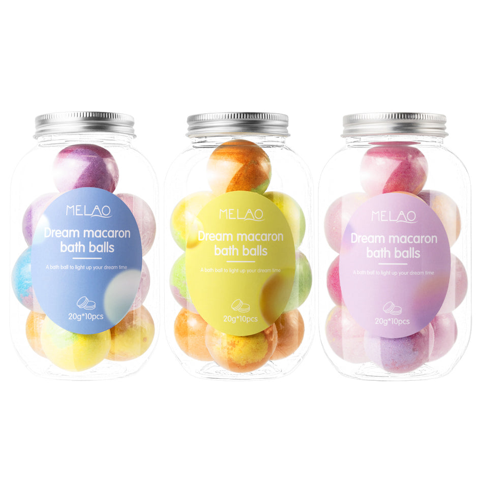 Children’s Bath Bombs 20g×10 Pack – Essential Oil Bubble Bath Set