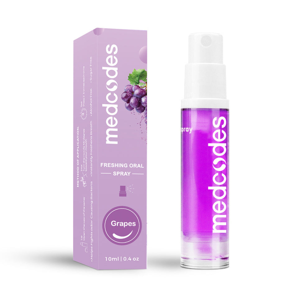 Fruit Flavor Portable Mouth Spray Long-Lasting Breath Freshener