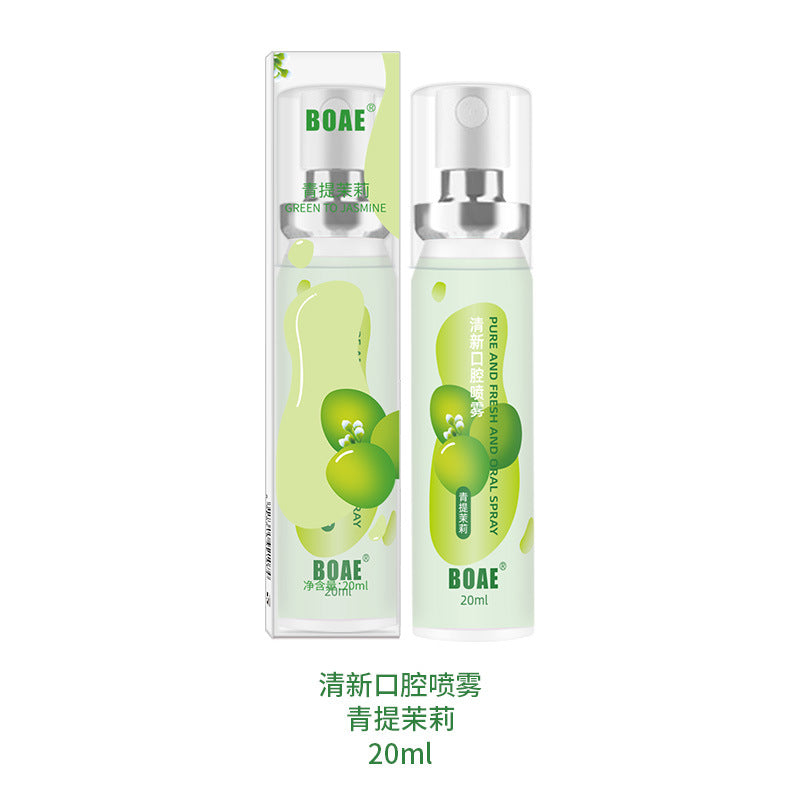 BOAE Transparent Mouth Spray – Long-Lasting Breath Freshener