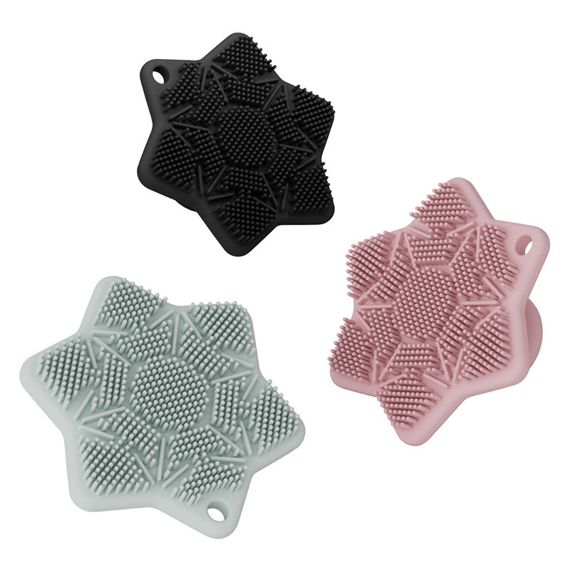 Portable Silicone Soft-Bristled Face Wash Brush