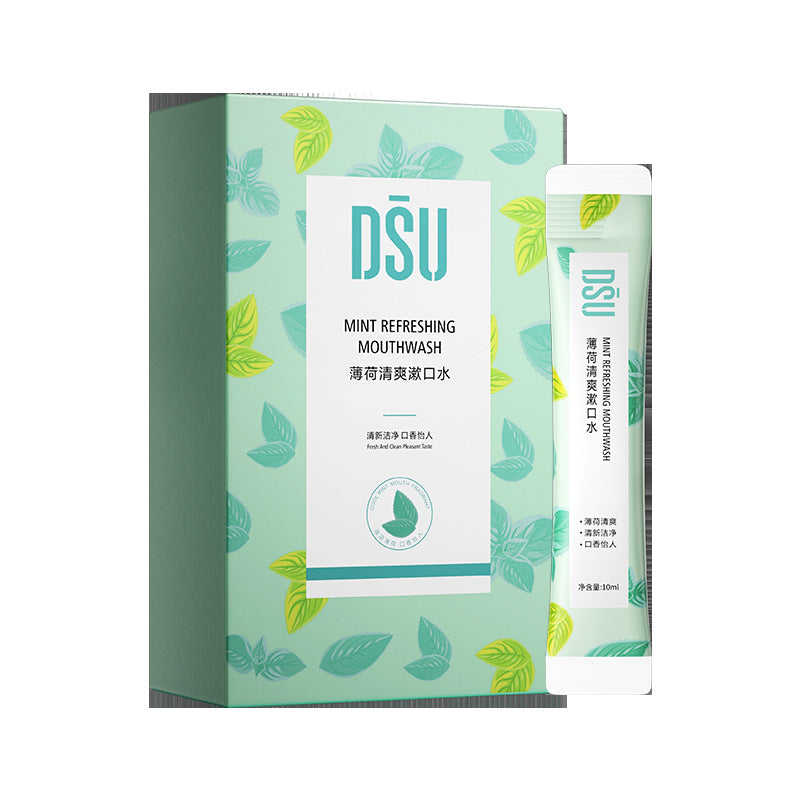 Fruit-Infused Refreshing Disposable Mouthwash Box Set