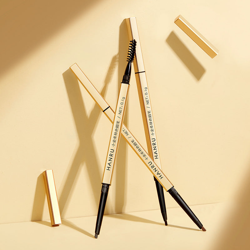 Small Gold Strip Double-Head Eyebrow Pencil
