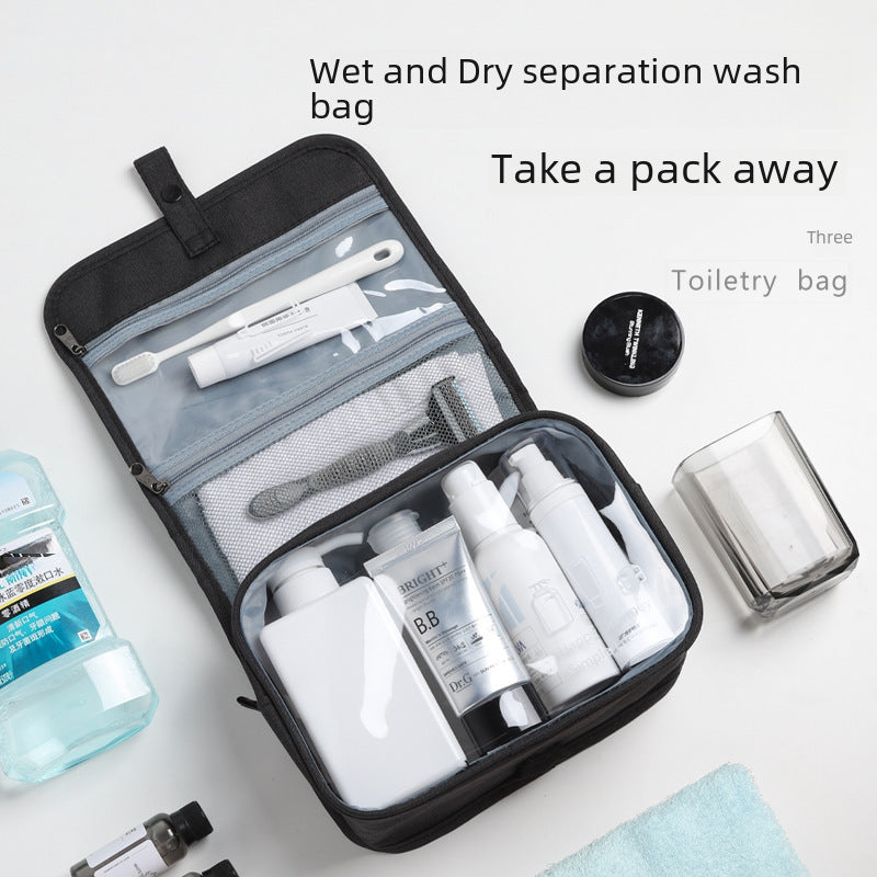 Men’s Toiletry Travel Bag – Waterproof & Foldable Design