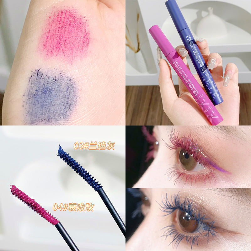 Xixi Big-Eyed Sister Waterproof Mascara – Long Curling & Non-Blooming