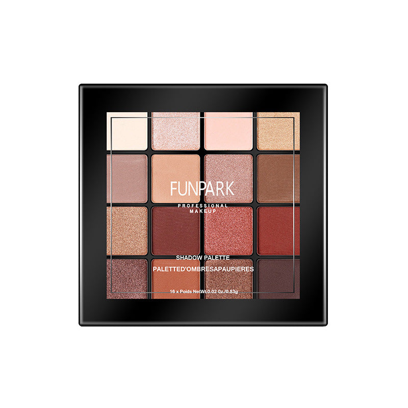 Funpark 16-Color Retro Eyeshadow Palette