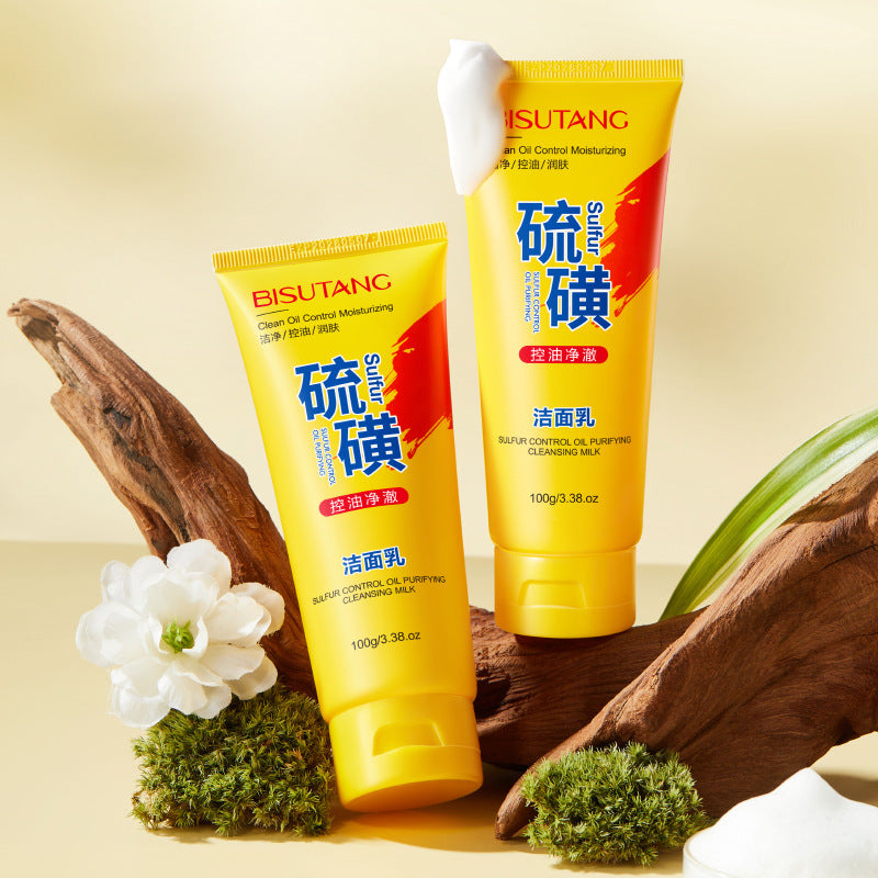 Bisutang Sulfur Oil Control Acne Facial Cleanser 100g